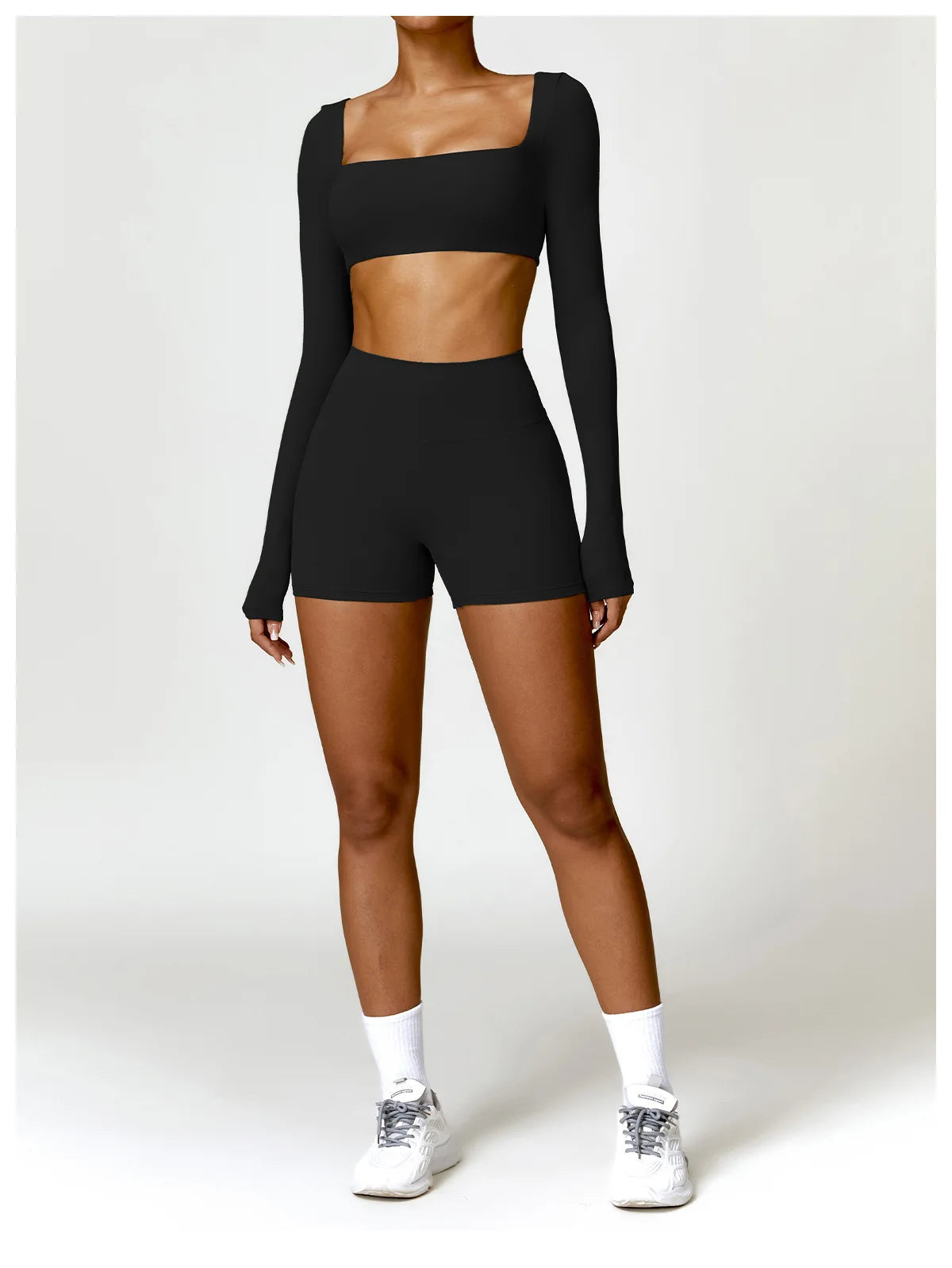 Ensemble de sport femme short, séchage rapide, confortable et stylé