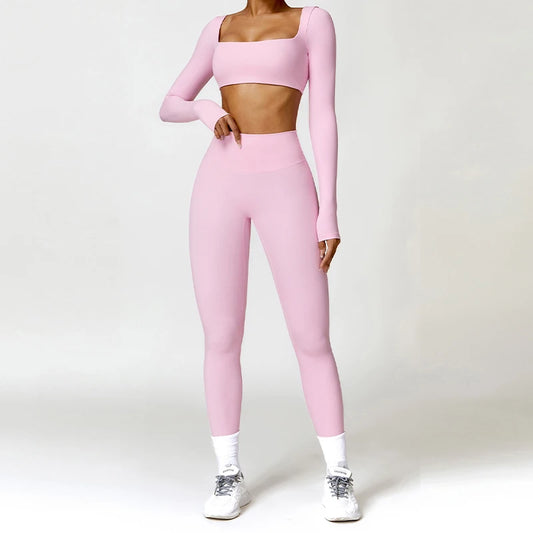 Quick-drying, comfortable and stylish women's sports set 